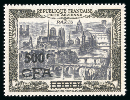 Stamp of Colonies françaises » Réunion Réunion/CFA collection complète neufs ** 1949/1974.