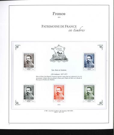 Stamp of France » Collections France : 2019-2022, dans une superbe reliure Yvert, collection du Patrimoine