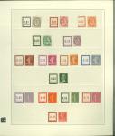 Stamp of France » Collections France timbres fictifs : 1932-1991, dans une belle reliure, superbe collection de timbres fictifs