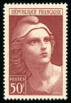 Stamp of France » Collections France timbres fictifs : 1932-1991, dans une belle reliure, superbe collection de timbres fictifs