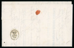Stamp of France » Siège de Paris 1870 1874, Siège n°38 oblitéré "Coi Postali Francesi" sur lettre