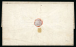 Stamp of Chile 1853-1860 Old-time collection neatly mounted on 43