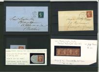Stamp of Ireland » Postal History (Arranged alphabetically by County) 1858-59 Spoon Cancels: Attractive array of mostly fine