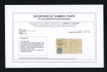Stamp of France » Ballons Montés 1870, Y&T n°29b sur lettre sans mention manuscrite