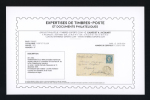 Stamp of France » Ballons Montés 1870, Y&T n°37 sur lettre avec mention manuscrite "Par