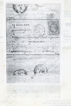 Stamp of France » Ballons Montés 1870, Y&T n°31sur lettre avec mention imprimée "Par