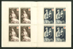 Stamp of France » Carnets France carnets : 1952-1954, Carnets Croix-Rouge 1952, 1953 et 1954 neufs **.