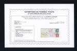 Stamp of France » Ballons Montés 1871, Y&T n°32 et 45, affranchissement mixte au tarif