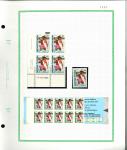 Stamp of Colonies françaises » Polynésie 1981-2018, dans deux reliures Yvert et feuilles neutres,