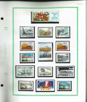 Stamp of Colonies françaises » St. Pierre et Miquelon 1986-2015, dans deux reliures Yvert et feuilles neutres,