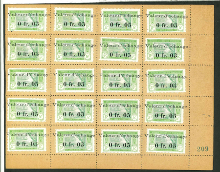 Stamp of Colonies françaises » Côte-d'Ivoire 1913-1917, Y&T N° 44, Lagune Ebrié, timbre monnaie
