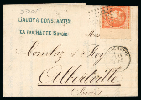 Stamp of France » Collections 1850-1950, dans un carton ensemble type vrac composé