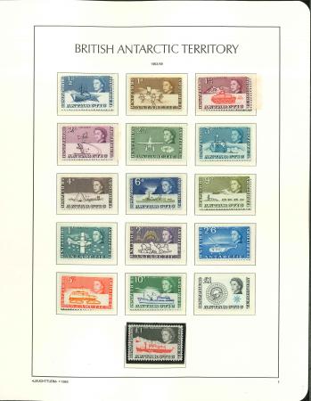 Stamp of British Antarctic Territory  British Antarctic Territory, 1963-2008, very nice mint
