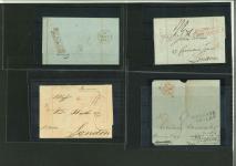 Stamp of Great Britain » Postal History » Maritime 1806-46 Ship Letters: Attractive group of twelve covers