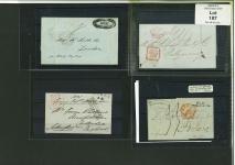 Stamp of Great Britain » Collections 1786-1848 Group of twenty-nine covers and or entires