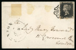 Stamp of Great Britain » 1840 1d Black and 1d Red plates 1a to 11 1840 1d black pl.6 NI with just touched to good margins,