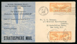 Stamp of Aerophilately » Balloon Mail 1933-92, Group of 15 balloon mail covers plus ephemera