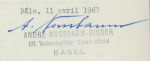 Stamp of Switzerland / Schweiz » Portofreiheit 1871, Portofreiheits-Vignette « Militaires français internés en Suisse. GRATIS. » purpurlila auf Brief von Sarnen nach Lyon