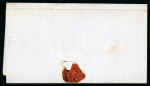 Stamp of Egypt » French Post Offices » Alexandria 1842-58 Three folded covers showing three different