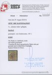 Stamp of Switzerland / Schweiz » Kantonalmarken » Genf 1845, kleiner Adler, prachtvoll entwertet mit roter Genfer Rosette