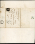 Stamp of France » Lettres Classiques T14 de Guéret du 02.01.1849 sur lettre affranchie Cérès Y&T n°3