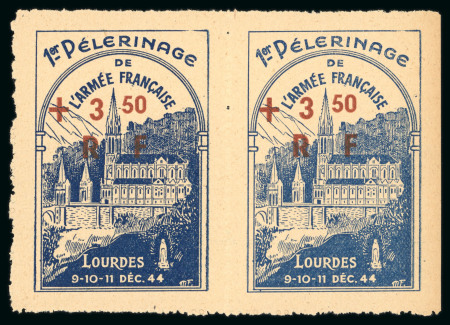 Stamp of France » Libération Lourdes (Hautes Pyrénées), Pèlerinage militaire international
