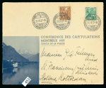 Stamp of Egypt » Commemoratives 1937 Abolition of Capitulations at the Montreux Conference: Three covers