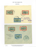 Stamp of Egypt » Commemoratives 1927 Cotton Congress: Two covers, both with complete
