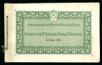 Stamp of Egypt » Commemoratives 1934 UPU Congress, "Souvenir du Xe Congrès Postal Universel Le Caire 1934" booklet complete with an array of sets from Egypt and Sudan