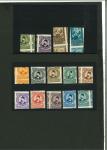 Stamp of Egypt » Commemoratives 1934 UPU complete set of fourteen mint nh showing Royal