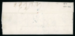 Stamp of Switzerland / Schweiz » Vorphilatelie 1863, Brief von Chur nach Samedan, mit Abgangsstempel « CHUR 1 MAI 63 NACHMITT. », und seltener Portofreiheitsstempel « INSTRUCTIONS /COMMANDO/GRAUBÜNDEN »