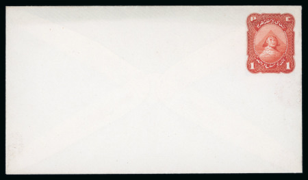 Stamp of Egypt » 1867-69 Penasson » Essays 1867 Essays of the National Bank Note Co.: 1pi orange-red,