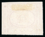Stamp of Egypt » 1867-69 Penasson » Essays 1867 Essays of Penasson: 1pi rose, imperforate, depicting Sphinx in front of Pyramid