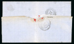 Stamp of Colonies françaises » St. Pierre et Miquelon 1871,  lettre du 6 juin au départ de Saint Pierre et
