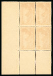 Stamp of France » Émissions à partir de 1900 1937 : Samothrace Y&T n°354-355 en blocs de quatre