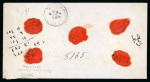 Stamp of Egypt » 1874 Bulaq 1pi rose red and 2pi yellow, on neat 1874 registered