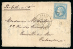 Stamp of France » Collections 1853-1900, sur pages d'album, collection */(*)/obl.