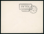 Stamp of Colonies françaises » St. Pierre et Miquelon 1926, lettre non utilisée avec cachet Gouvernement