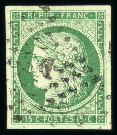 Stamp of France » Collections 1849-1956, ensemble de 2 superbes collections, chacune
