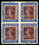 Stamp of France » Variétés et curiosités Porte-timbres : 1910-1930, joli lot de 35 porte-timbres