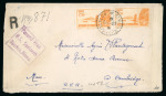 Stamp of Colonies françaises » St. Pierre et Miquelon Saint-Pierre-et-Miquelon, 1941,  lettre affranchie