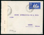 Stamp of Colonies françaises » St. Pierre et Miquelon Saint-Pierre-et-Miquelon, 1945,  lettre affranchie