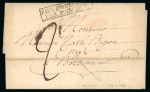 Stamp of Colonies françaises » Martinique Martinique, 1828 (avril), lettre au départ de Saint