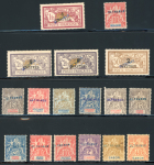 Stamp of Colonies françaises » Colonies Francaise Collections et Lots Colonies Françaises, 1906, ensemble de 34 timbres neufs