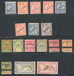 Stamp of Colonies françaises » Colonies Francaise Collections et Lots Colonies Françaises, 1906, ensemble de 34 timbres neufs