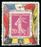 Stamp of France » Variétés et curiosités Porte-timbres : 1920-1932,  ensemble constitué de 15