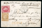 Stamp of France » Lettres Classiques Collections 1872-1876, joli lot de 11 lettres + 2 cartes précurseur