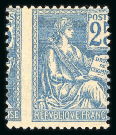 Stamp of France » Variétés et curiosités Variétés : 1900, type Mouchon Y&T n°118 neuf ** MNH,