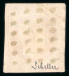 Stamp of France » Empire 1853-1862 1853, Napoléon III Y&T n°18, 1 franc carmin avec belles