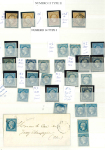 Stamp of France » Collections 1849-1900, joli lot de classiques neufs/obli avec bonnes